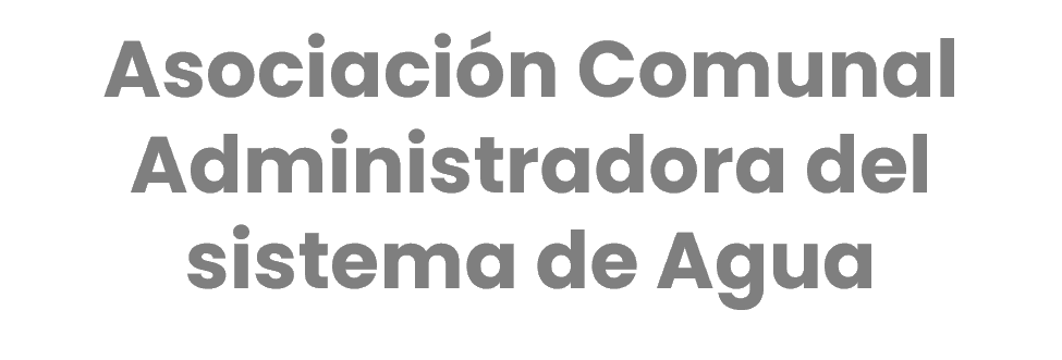 Logo Asoc. Comunal Sistema de Agua